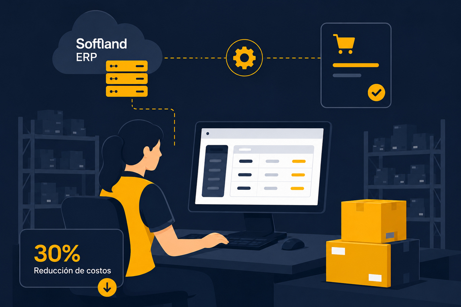 Integración de Softland ERP con PanalWMS